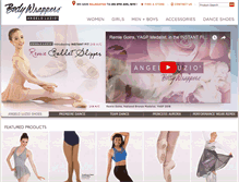 Tablet Screenshot of bodywrappers.com